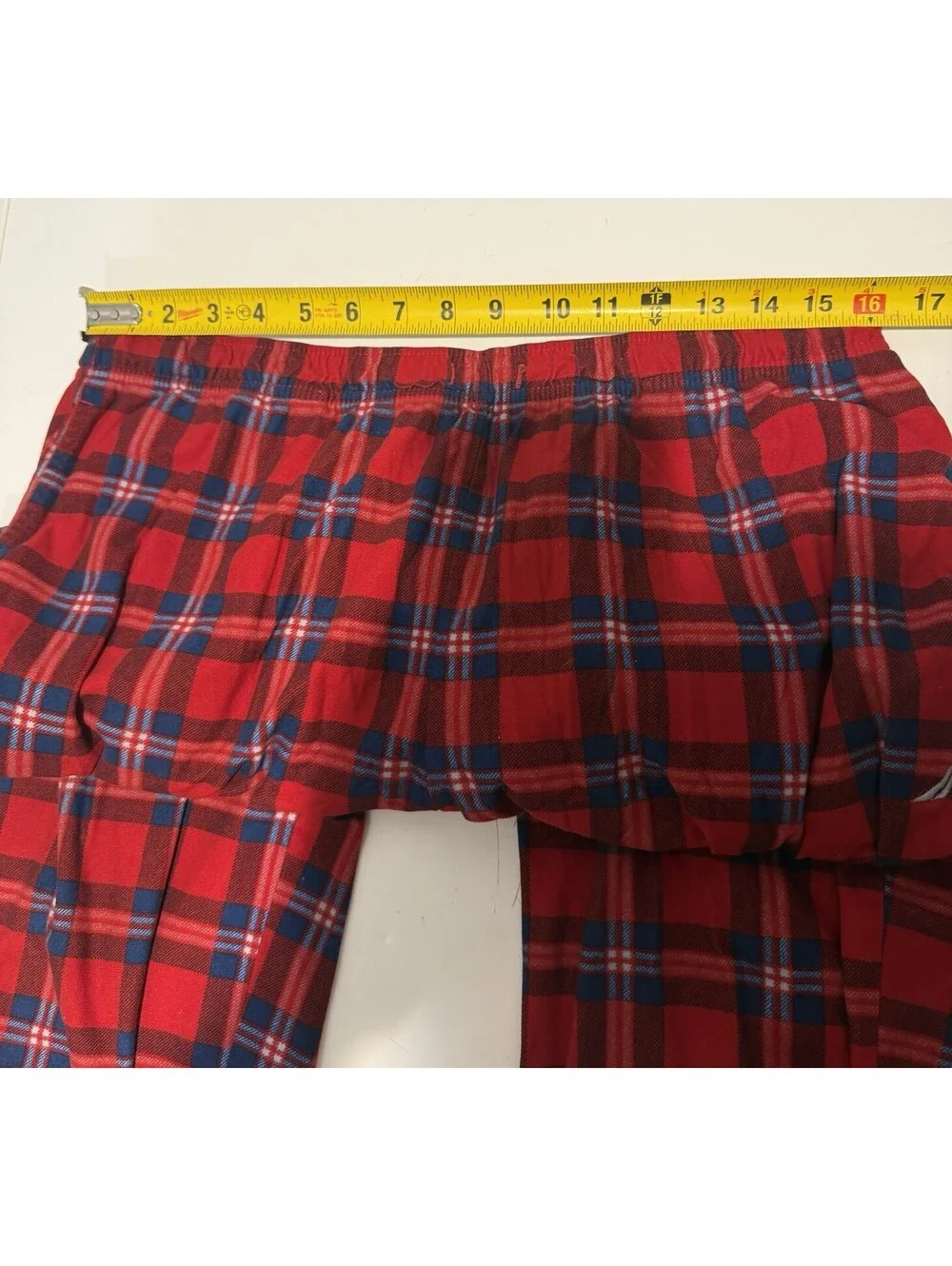 Mens Nautica Sleepwear Pants Size Large Red Blue Striped